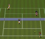 Smash Tennis sur Nintendo Super Nes